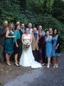 bride & groom's family