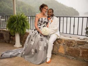 Lake Lure marriage ceremony