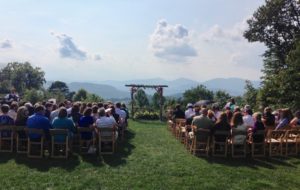 The Cabin Ridge wedding