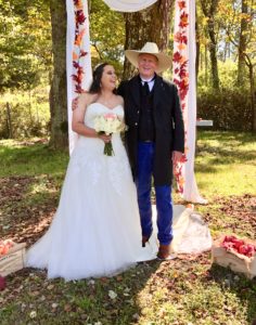 Mills River wedding ceremony
